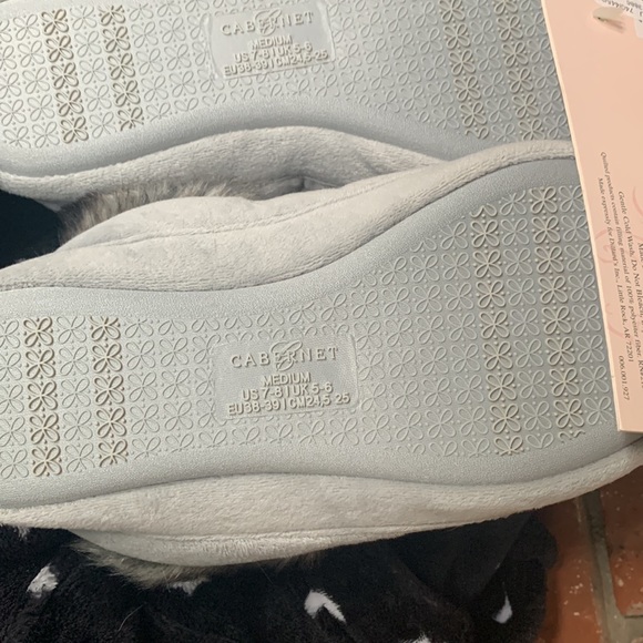 Grey Cabernet slippers - Picture 5 of 6